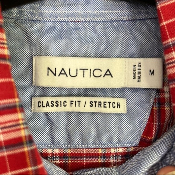 Nautica Classic Fit Dress Shirt Sz M Mens unisex - Picture 4 of 7